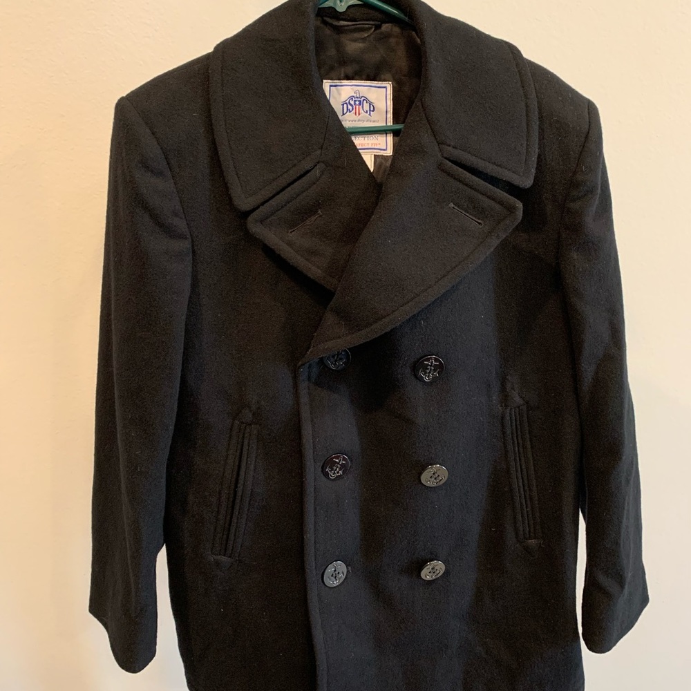 Black Coat-40S- DSCP QUARTERDECK COLLECTION